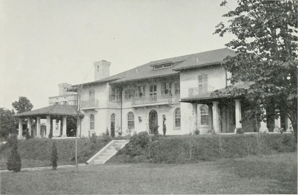 An illustration from The Architect & engineer of California and the Pacific Coast, 1905, leaf 119