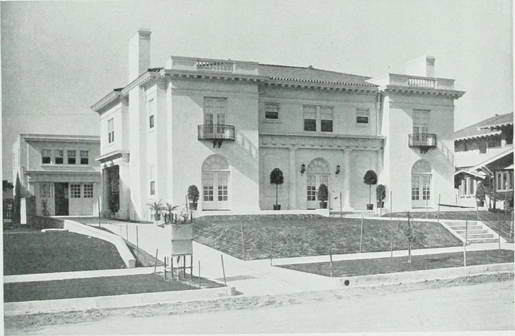 An illustration from The Architect & engineer of California and the Pacific Coast, 1905, leaf 120