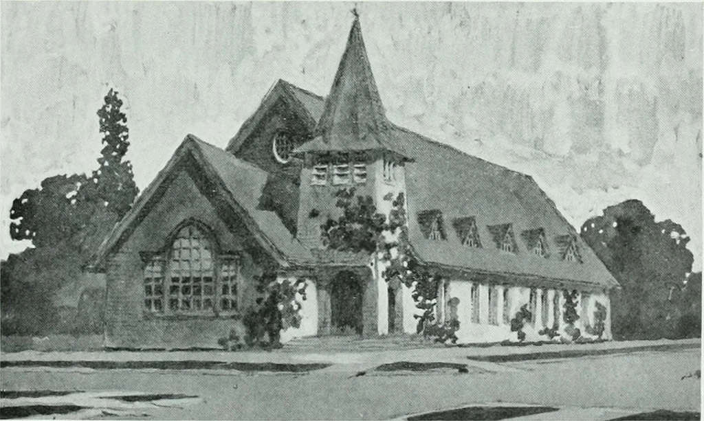 An illustration from The Architect & engineer of California and the Pacific Coast, 1905, leaf 124