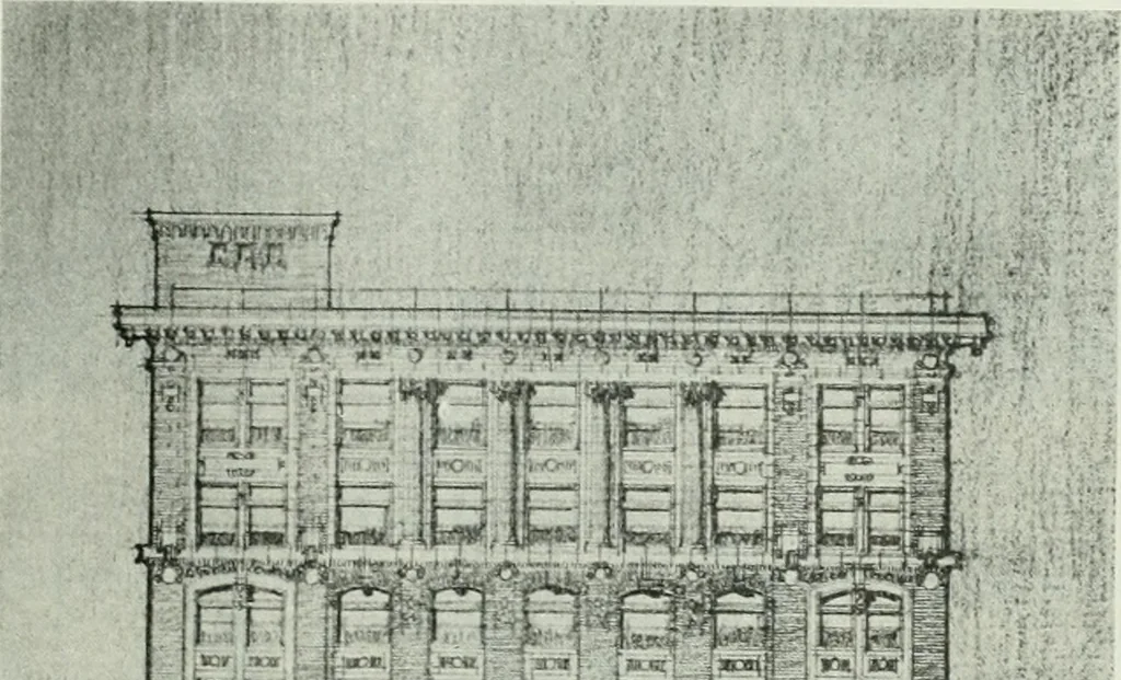 An illustration from The Architect & engineer of California and the Pacific Coast, 1905, leaf 126