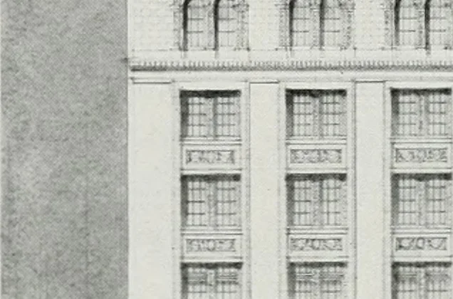 An illustration from The Architect & engineer of California and the Pacific Coast, 1905, leaf 135