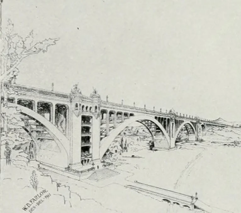 An illustration from The Architect & engineer of California and the Pacific Coast, 1905, leaf 141