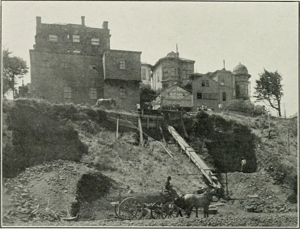 An illustration from The Architect & engineer of California and the Pacific Coast, 1905, leaf 15