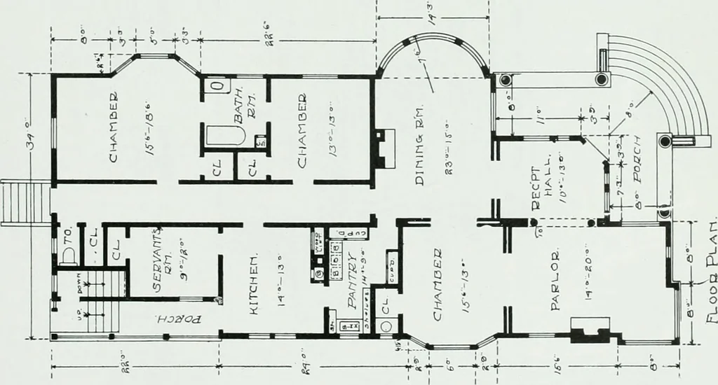 An illustration from The Architect & engineer of California and the Pacific Coast, 1905, leaf 164