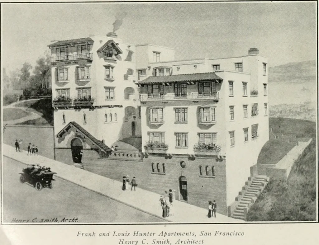 An illustration from The Architect & engineer of California and the Pacific Coast, 1905, leaf 17