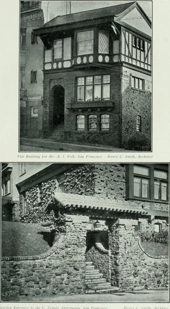 An illustration from The Architect & engineer of California and the Pacific Coast, 1905, leaf 18