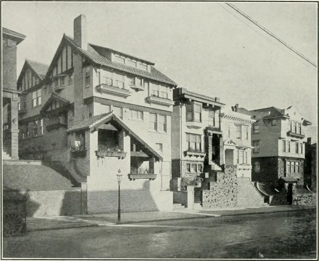 An illustration from The Architect & engineer of California and the Pacific Coast, 1905, leaf 19