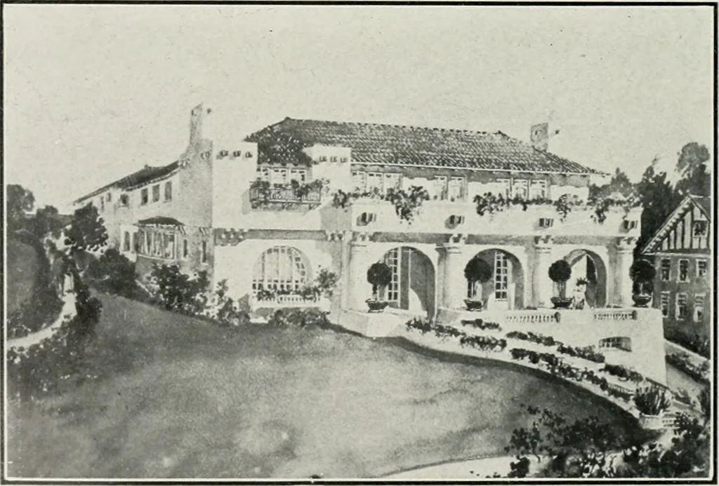An illustration from The Architect & engineer of California and the Pacific Coast, 1905, leaf 19