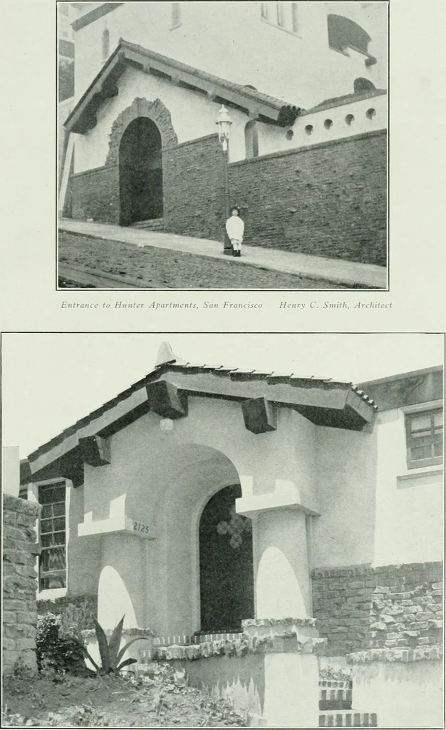 An illustration from The Architect & engineer of California and the Pacific Coast, 1905, leaf 20