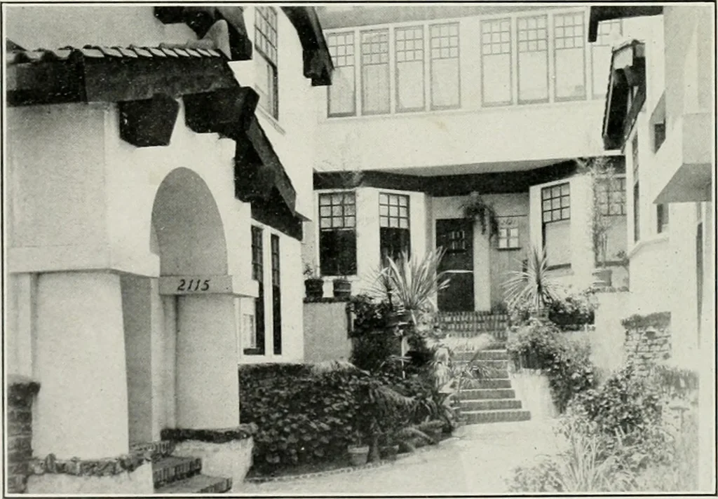 An illustration from The Architect & engineer of California and the Pacific Coast, 1905, leaf 21