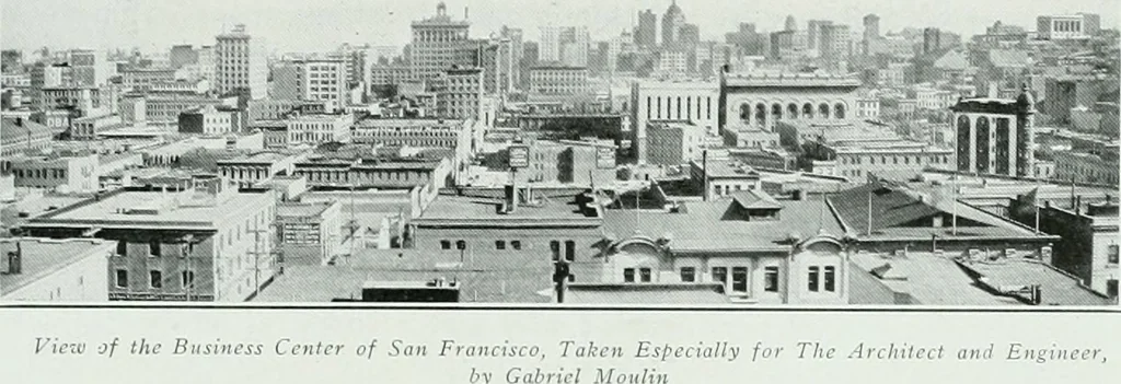 An illustration from The Architect & engineer of California and the Pacific Coast, 1905, leaf 212