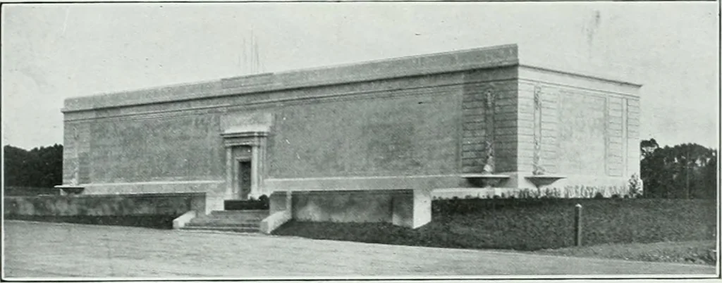 An illustration from The Architect & engineer of California and the Pacific Coast, 1905, leaf 216