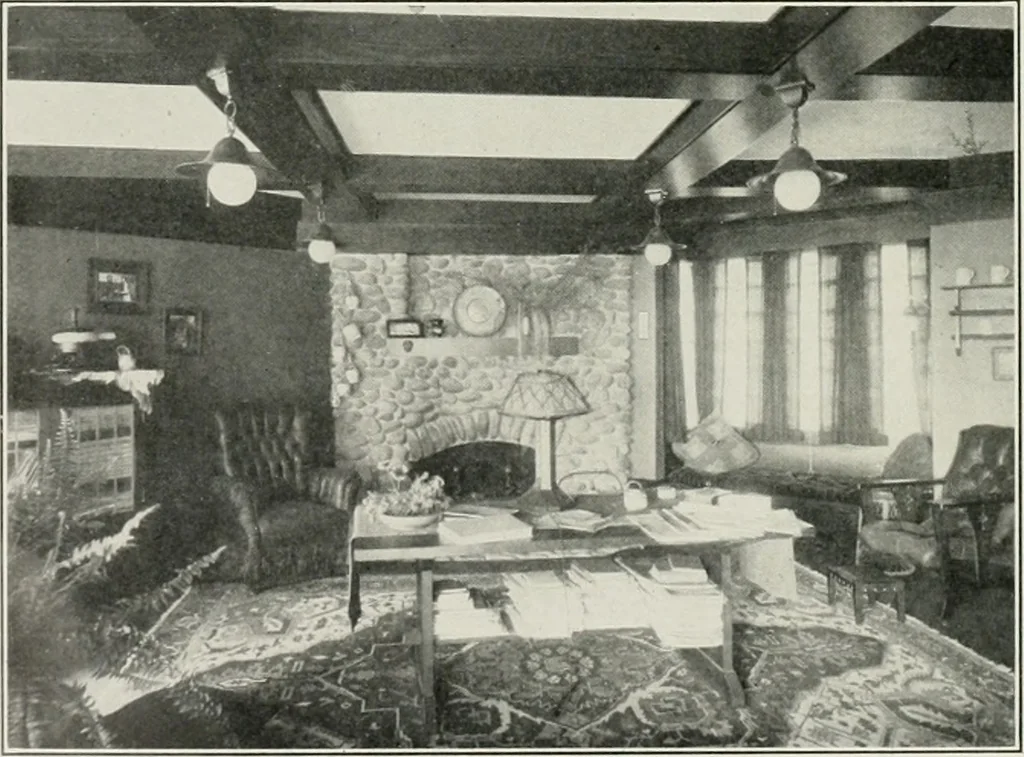 An illustration from The Architect & engineer of California and the Pacific Coast, 1905, leaf 23