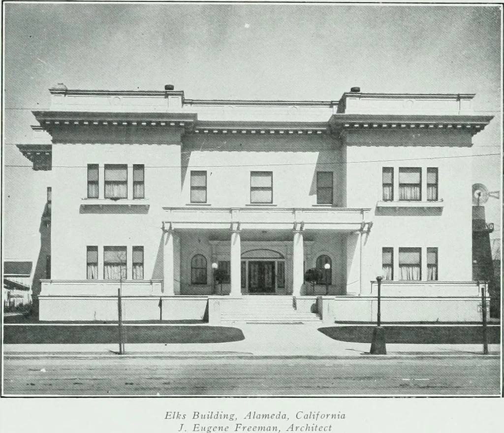 An illustration from The Architect & engineer of California and the Pacific Coast, 1905, leaf 234