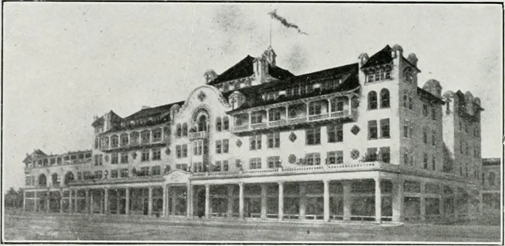 An illustration from The Architect & engineer of California and the Pacific Coast, 1905, leaf 235