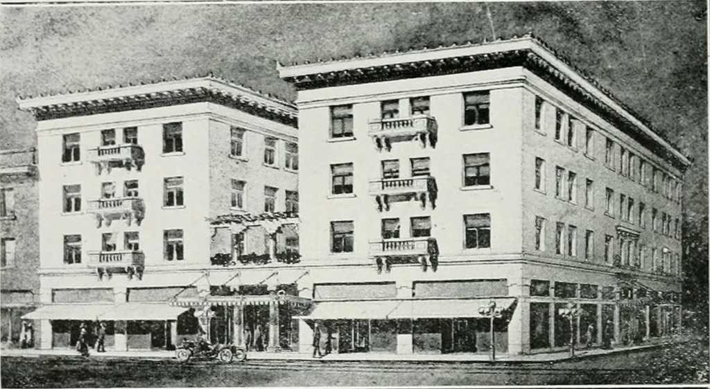 An illustration from The Architect & engineer of California and the Pacific Coast, 1905, leaf 237