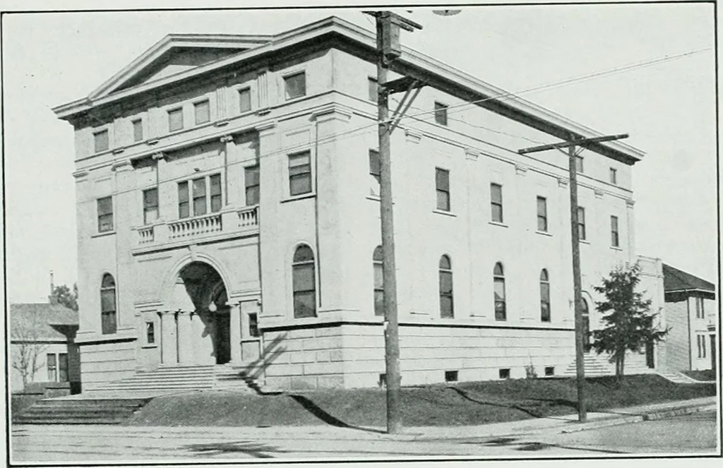 An illustration from The Architect & engineer of California and the Pacific Coast, 1905, leaf 242