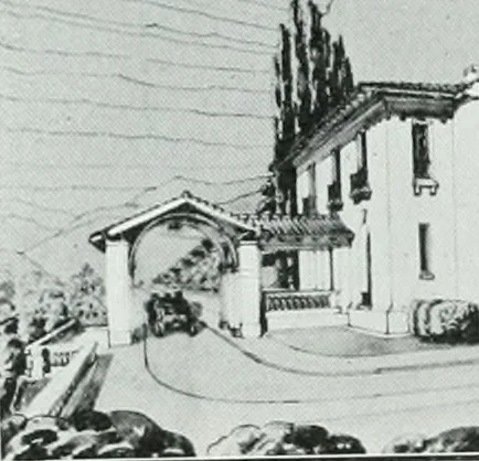 An illustration from The Architect & engineer of California and the Pacific Coast, 1905, leaf 246