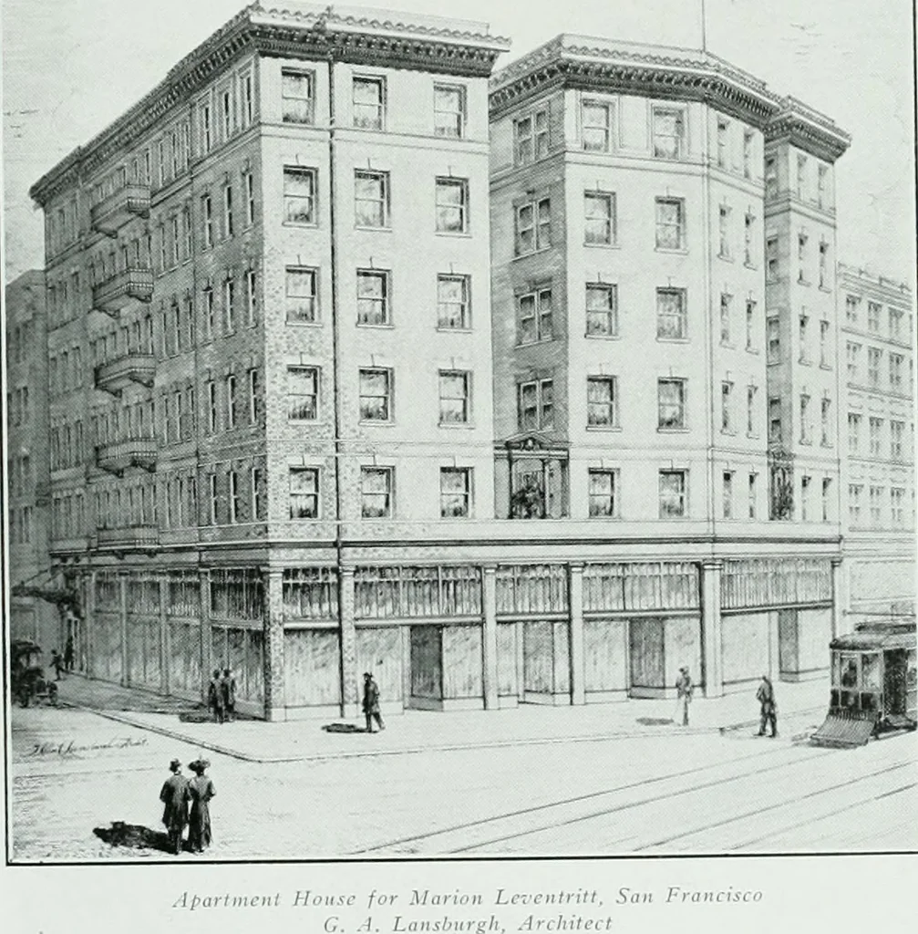 An illustration from The Architect & engineer of California and the Pacific Coast, 1905, leaf 246