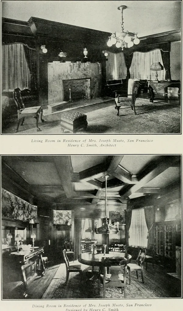 An illustration from The Architect & engineer of California and the Pacific Coast, 1905, leaf 25