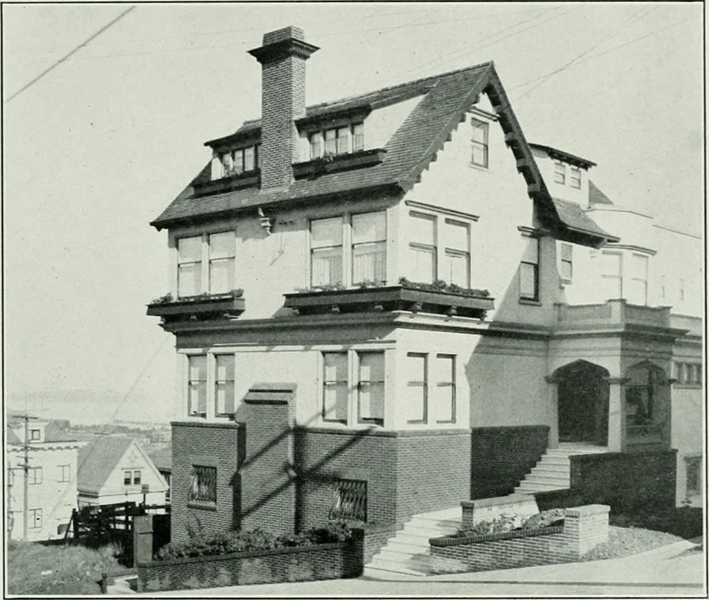 An illustration from The Architect & engineer of California and the Pacific Coast, 1905, leaf 26