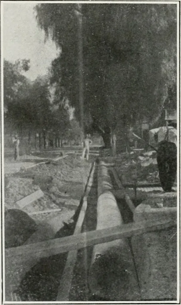 An illustration from The Architect & engineer of California and the Pacific Coast, 1905, leaf 263