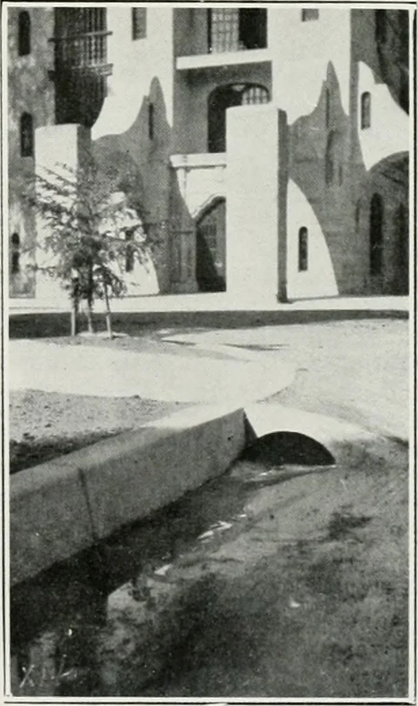 An illustration from The Architect & engineer of California and the Pacific Coast, 1905, leaf 263