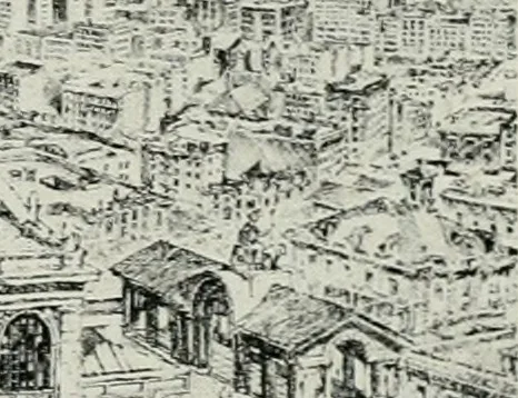 An illustration from The Architect & engineer of California and the Pacific Coast, 1905, leaf 27