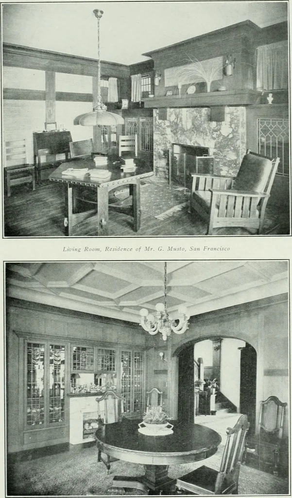 An illustration from The Architect & engineer of California and the Pacific Coast, 1905, leaf 32