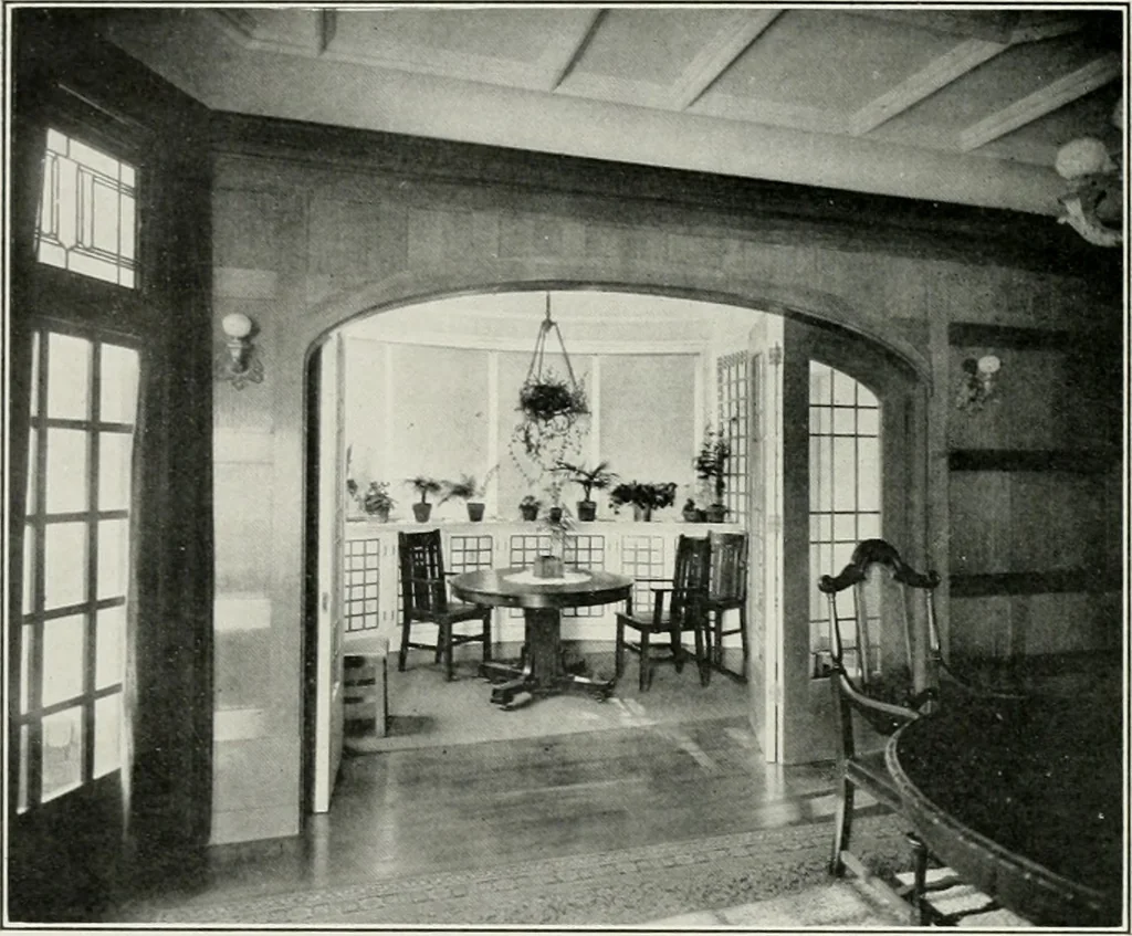 An illustration from The Architect & engineer of California and the Pacific Coast, 1905, leaf 33