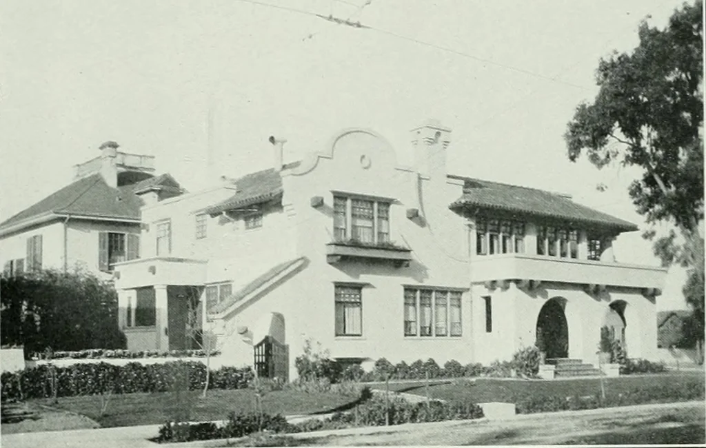 An illustration from The Architect & engineer of California and the Pacific Coast, 1905, leaf 34