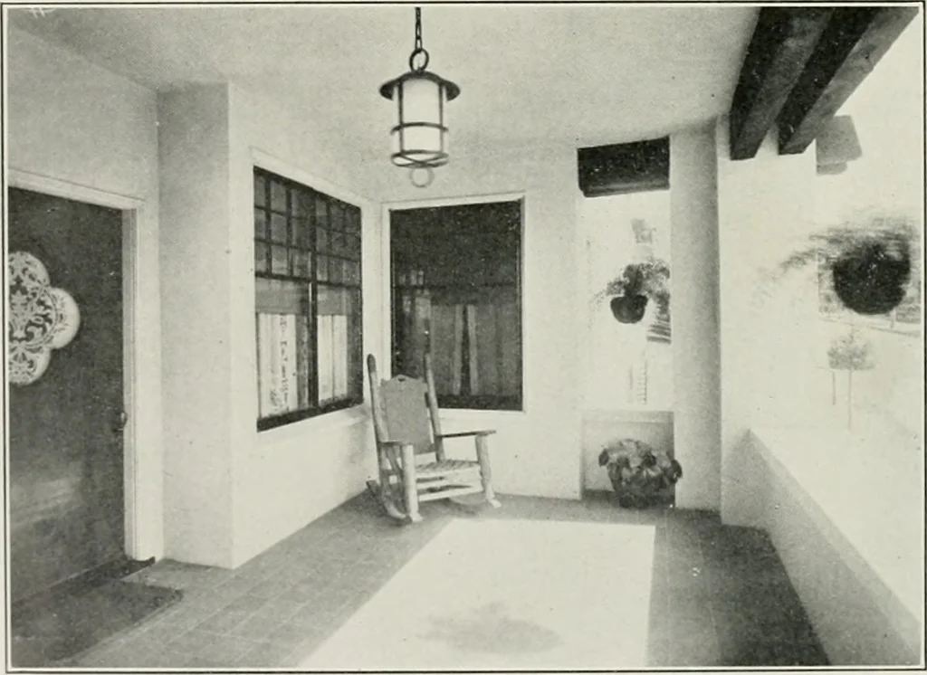 An illustration from The Architect & engineer of California and the Pacific Coast, 1905, leaf 35
