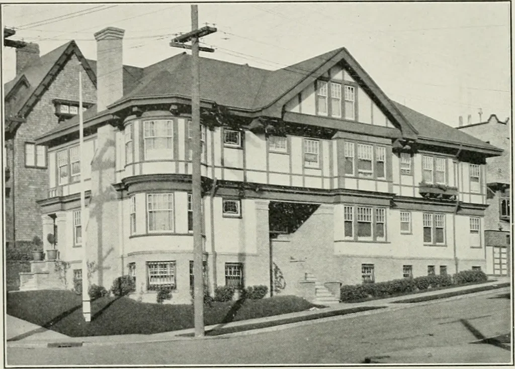 An illustration from The Architect & engineer of California and the Pacific Coast, 1905, leaf 39