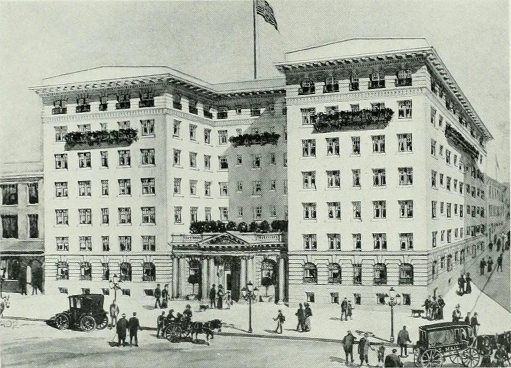 An illustration from The Architect & engineer of California and the Pacific Coast, 1905, leaf 44