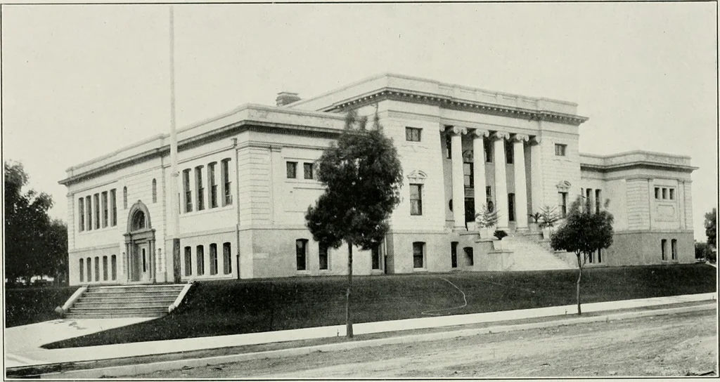An illustration from The Architect & engineer of California and the Pacific Coast, 1905, leaf 45