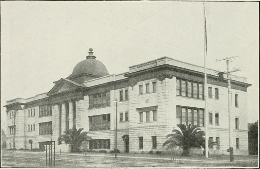 An illustration from The Architect & engineer of California and the Pacific Coast, 1905, leaf 47