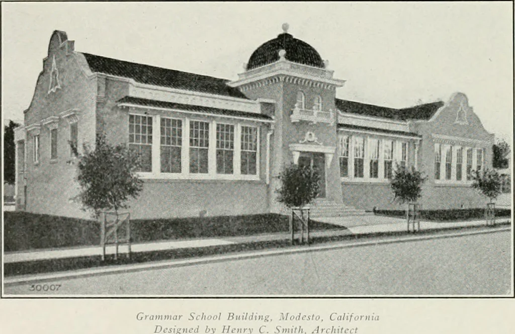 An illustration from The Architect & engineer of California and the Pacific Coast, 1905, leaf 47