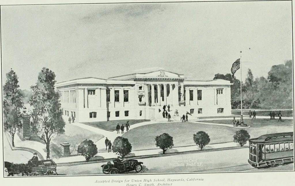 An illustration from The Architect & engineer of California and the Pacific Coast, 1905, leaf 48