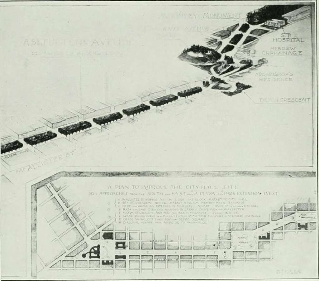 An illustration from The Architect & engineer of California and the Pacific Coast, 1905, leaf 60