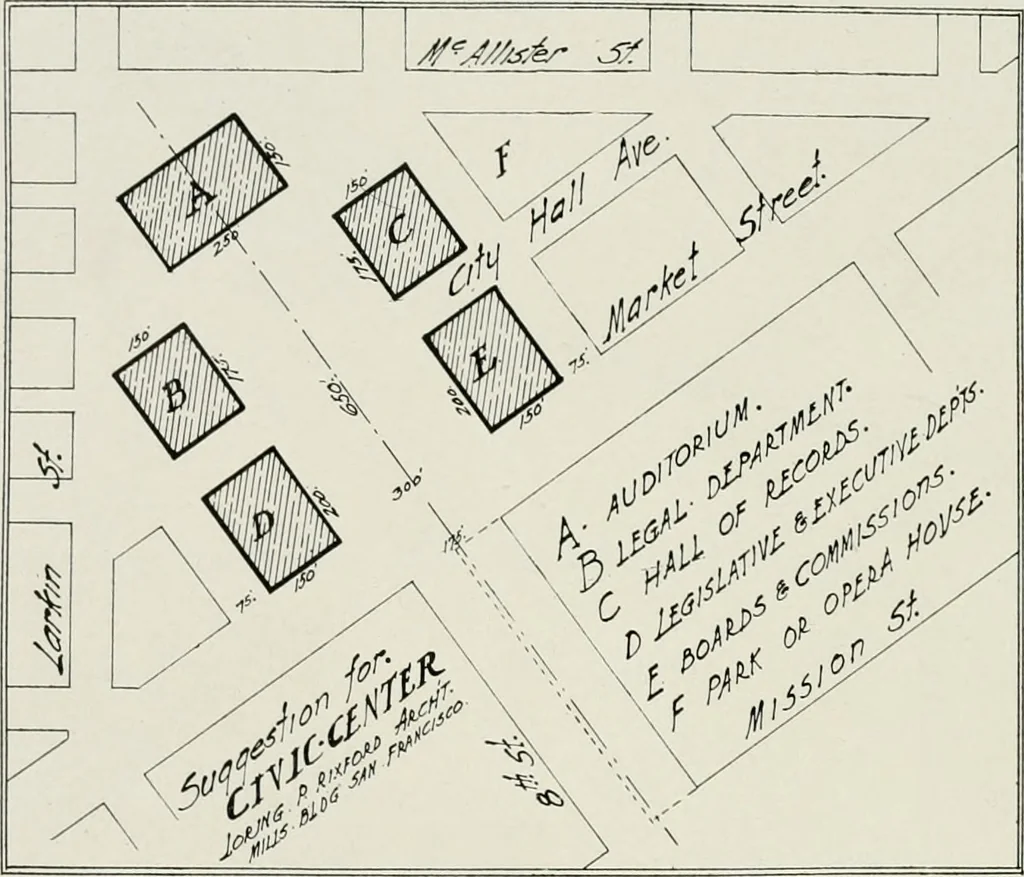 An illustration from The Architect & engineer of California and the Pacific Coast, 1905, leaf 61