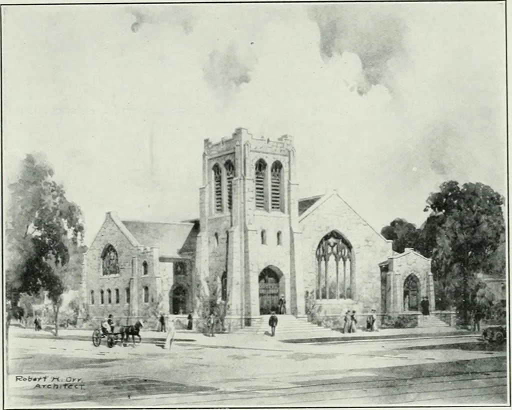 An illustration from The Architect & engineer of California and the Pacific Coast, 1905, leaf 68