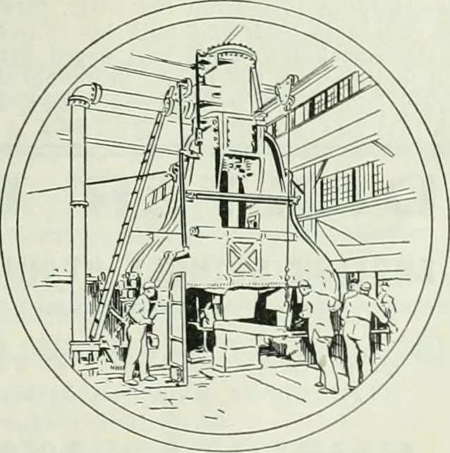 An illustration from The Architect & engineer of California and the Pacific Coast, 1905, leaf 90