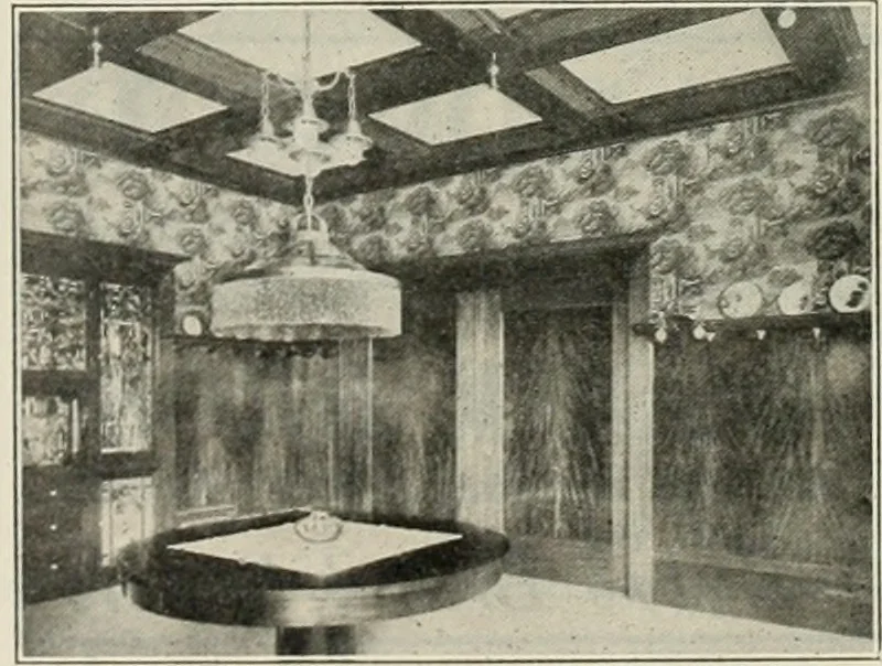 An illustration from The Architect & engineer of California and the Pacific Coast, 1905, leaf 95