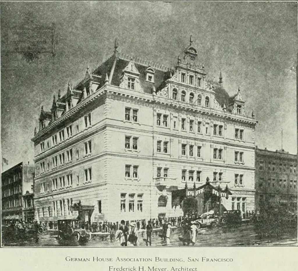 An illustration from The Architect & engineer of California and the Pacific Coast, 1905, leaf 10
