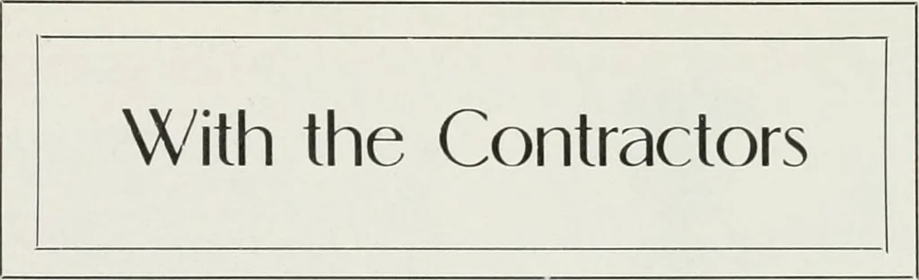An illustration from The Architect & engineer of California and the Pacific Coast, 1905, leaf 103