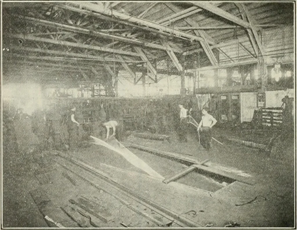 An illustration from The Architect & engineer of California and the Pacific Coast, 1905, leaf 129