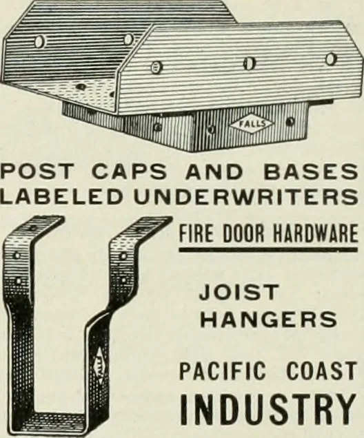 An illustration from The Architect & engineer of California and the Pacific Coast, 1905, leaf 137