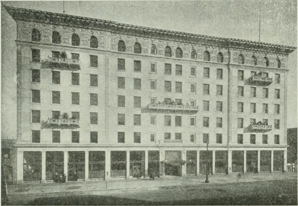 An illustration from The Architect & engineer of California and the Pacific Coast, 1905, leaf 14