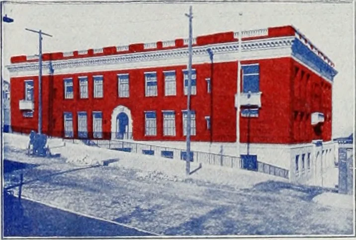 An illustration from The Architect & engineer of California and the Pacific Coast, 1905, leaf 199