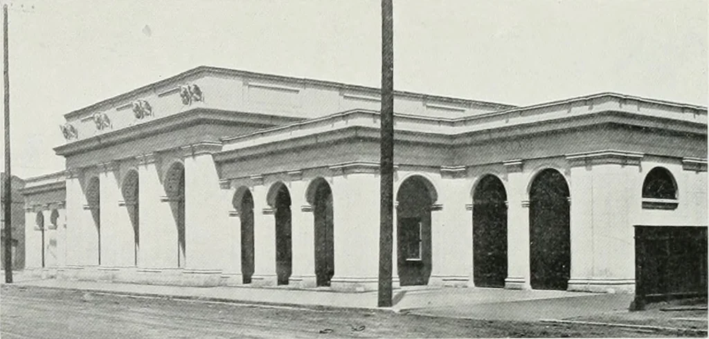 An illustration from The Architect & engineer of California and the Pacific Coast, 1905, leaf 209